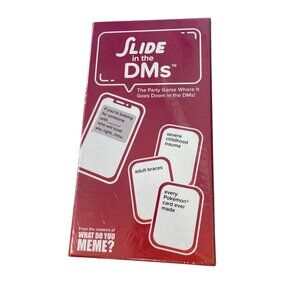 Slide In The DMs Adult Party Game By What Do You Meme? Ages 17+ New Sealed Box